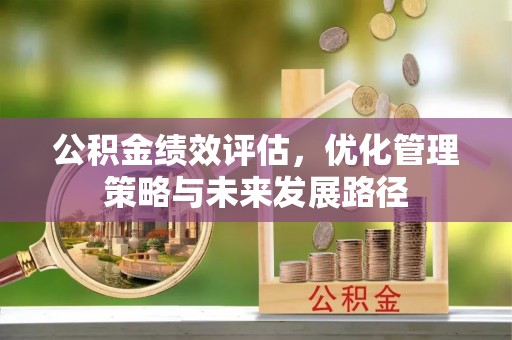 越城公积金绩效评估，优化管理策略与未来发展路径