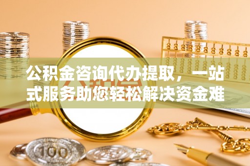 越城公积金咨询代办提取，一站式服务助您轻松解决资金难题