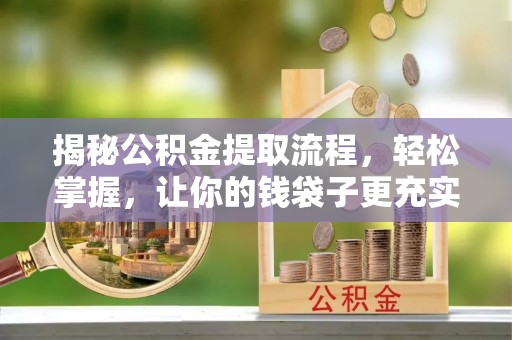 越城揭秘公积金提取流程，轻松掌握，让你的钱袋子更充实